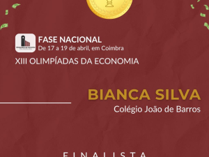 🎓 Finalista Nacional das XIII Olimpíadas da Economia